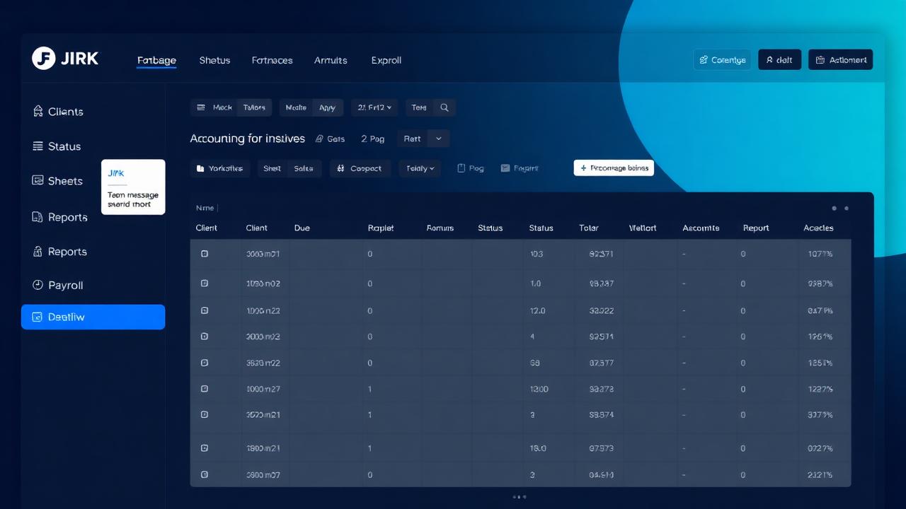 JRK Work — Custom Work Platform for Accounting project screenshot